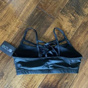 Onzie Black Strappy Bandeau